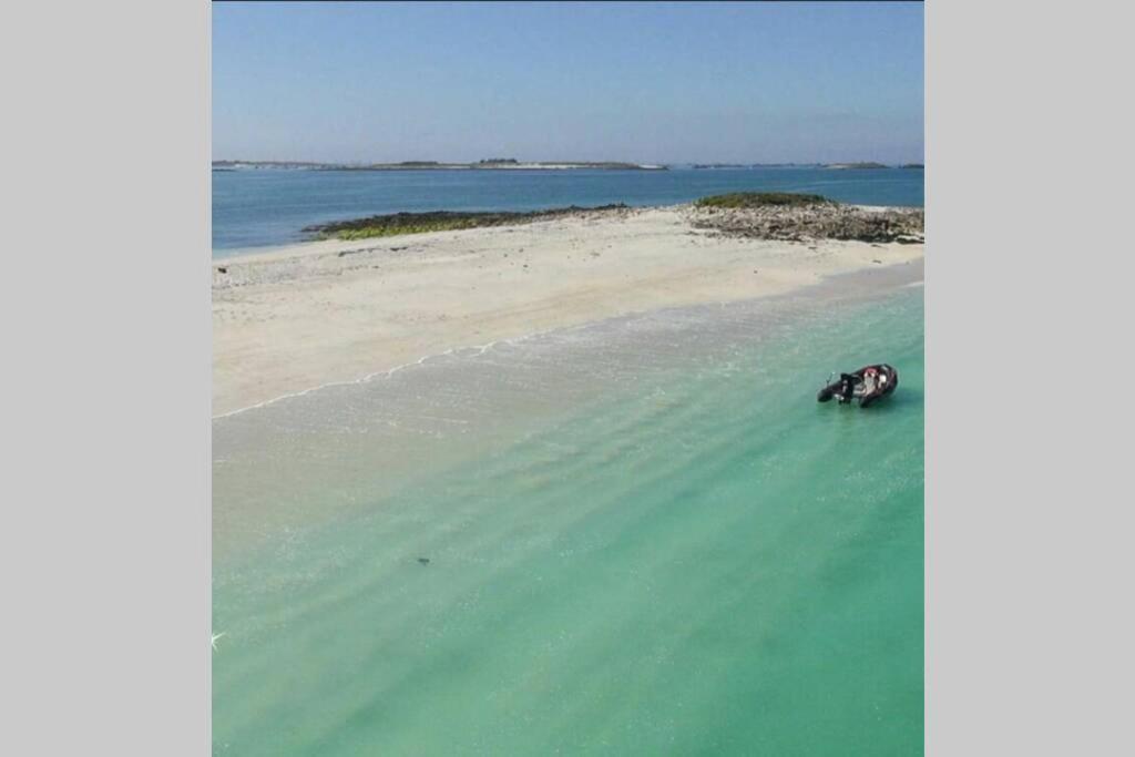 Appartement Jardin A 100M De La Plage Et Thalasso Concarneau Bagian luar foto